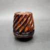 Andrey Kharitonov Swirl Brandy Handmade Briar Pipe, New - Image 4
