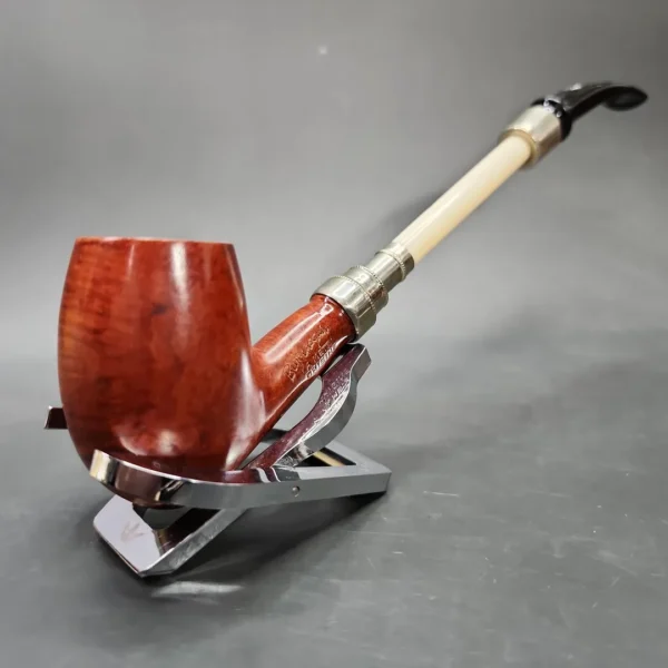 Butz Choquin A Metz Origine 102 Smooth Churchwarden Estate Briar Pipe, French Estates - Image 4