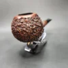 2001 Steve Weiner XXL Rusticated Apple Estate Briar Pipe, American Estates - Image 5