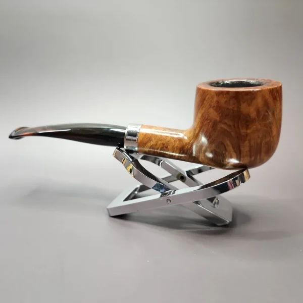 Savinelli Polo 122 Smooth Pot Estate Briar Pipe, Italian Estates - Image 5