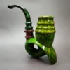 Mutcat Large Green "Swimming Calabash" Handmade Pipe, New - Image 5