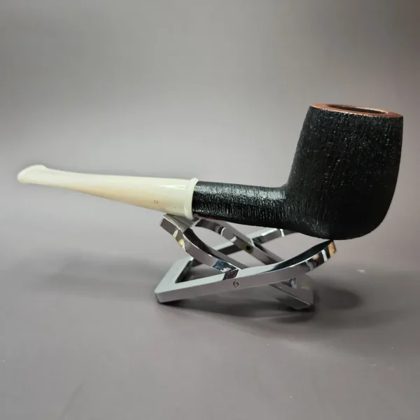 Stanwell Brushed Rusticated Billiard Estate Briar Pipe, Danish Estates - Image 5