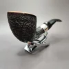 Mastro de Paja 0B Gigante Rusticated Dublin Estate Briar Pipe, Italian Estates - Image 5