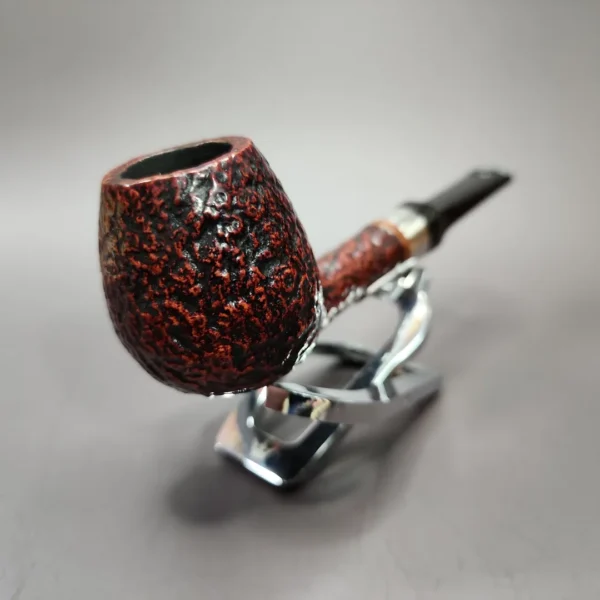 WO Larsen 1864-1994 Sandblasted Brandy Estate Briar Pipe, Danish Estates - Image 5