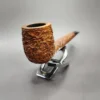 Ser Jacopo Maxima R2 Rusticated Canadian Estate Briar Pipe, Italian Estates - Image 5