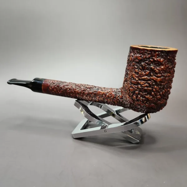 Ser Jacopo R1 Rusticated Lovat Estate Briar Pipe, Italian Estates - Image 5