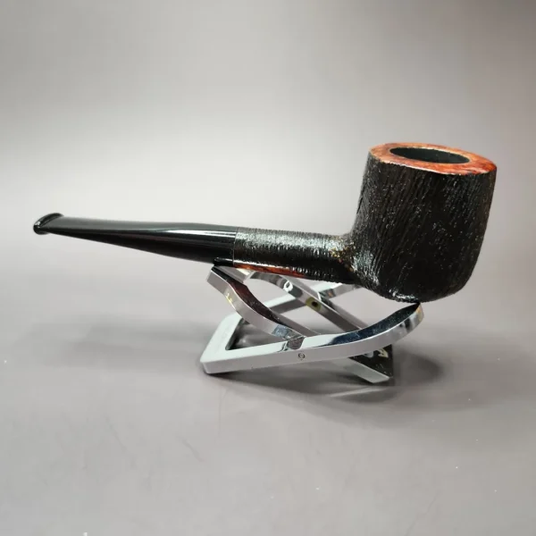 Stanwell Brushed Partially Rusticated Billiard Estate Briar Pipe, Danish Estates - Image 5
