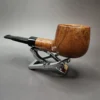 Charatan's Make Belvedere 4148DC Smooth Pot Estate Briar Pipe, English Estates - Image 5