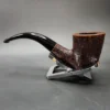 Julius Vesz Hand Made Rusticated Dublin Estate Briar Pipe, Canadian Estates - Image 5