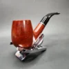 Vauen 3906 Smooth Bent Billiard Estate Briar Pipe, Unsmoked, 9mm - Image 5