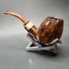 Andrey Kharitonov Smooth Egg w/ Mammoth Handmade Briar Pipe, New - Image 5