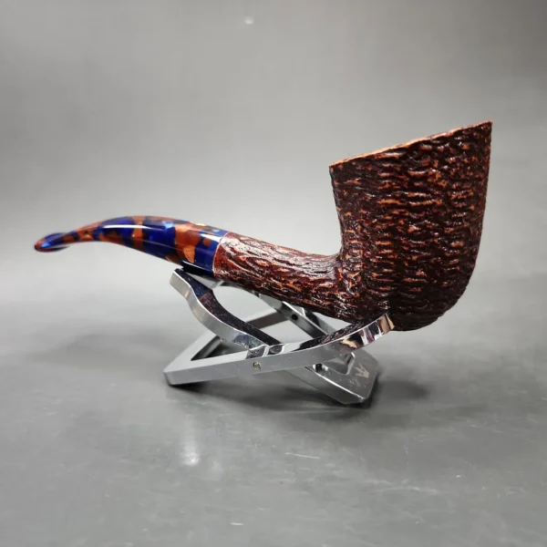 Savinelli Fantasia 920 KS Rusticated Dublin Estate Briar Pipe Unsmoked, 6mm - Image 5