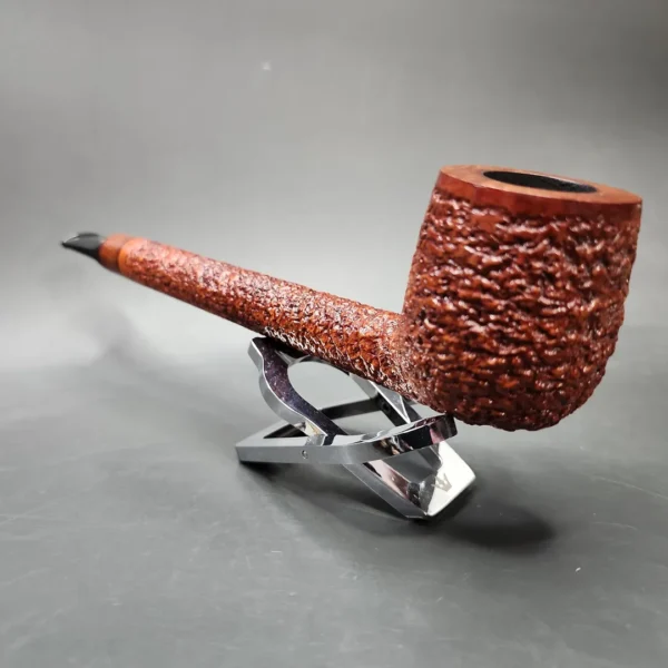 Ser Jacopo 2 X Maxima Long Rusticated Lovat Estate Briar Pipe, Italian Estates - Image 5