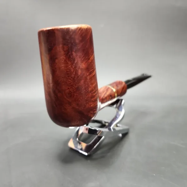 Ascorti KS Smooth Stack Billiard Estate Briar Pipe, Italian Estates - Image 5