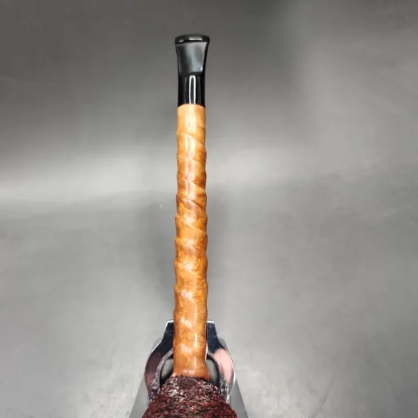 Radice Rind O GG XL Rusticated Lovat Estate Briar Pipe, Italian Estates - Image 6