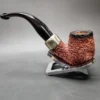 Barling Bent Billiard Block Meerschaum Pipe, Unsmoked - Image 6