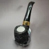 Barling Bent Billiard African Block Meerschaum Pipe, Unsmoked - Image 6