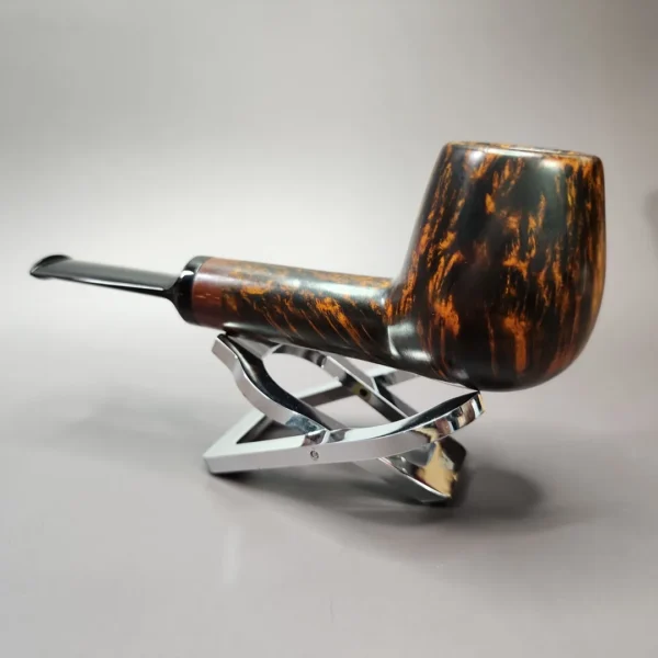 Sebastian Heck Danish Billiard w/ Cocobolo Handmade Briar Pipe, New - Image 6