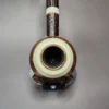 Sebastian Heck Squat Rhodesian w/ Elforyn Handmade Briar Pipe, New - Image 6