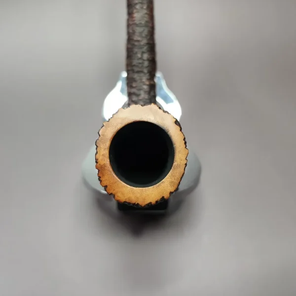 Paolo Becker Rusticated Canadian Estate Briar Pipe, Italian Estates - Image 6