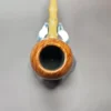 HS Studio Smooth Fig w/ Bamboo Handmade Estate Briar Pipe, Unsmoked - Image 6