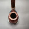 Savinelli Club 614 Sandblasted Bent Billiard Estate Briar Pipe, Italian Estates - Image 6