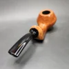 Sebastian Heck Wide Shank Brandy Handmade Briar Pipe, New - Image 6
