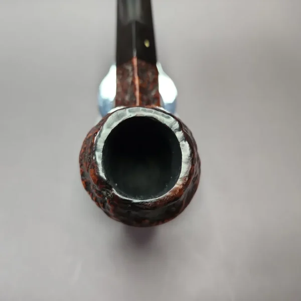 Dunhill Patent Era Shell Sandblasted Bulldog Estate Briar Pipe, English Estates - Image 6