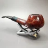 Sasieni 4 Dot Walnut 6 Smooth Diplomat Estate Briar Pipe, Unsmoked - Image 6