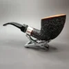 Mastro de Paja 0B Gigante Rusticated Dublin Estate Briar Pipe, Italian Estates - Image 6