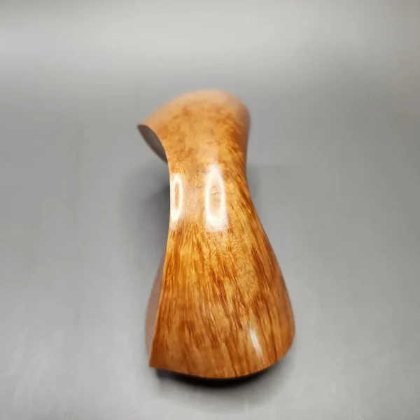 HS Studio Smooth Asymmetrical Dublin Sitter Estate Briar Pipe, Unsmoked - Image 6