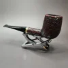 Stanwell RM 1991 Sandblasted Billiard Estate Briar Pipe, Danish Estates - Image 6