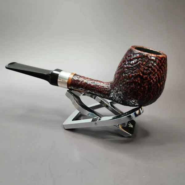 WO Larsen 1864-1994 Sandblasted Brandy Estate Briar Pipe, Danish Estates - Image 6