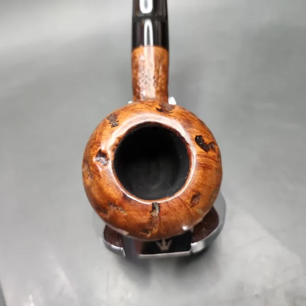Custombilt Rusticated Bullcap Estate Briar Pipe, American Estates - Image 6