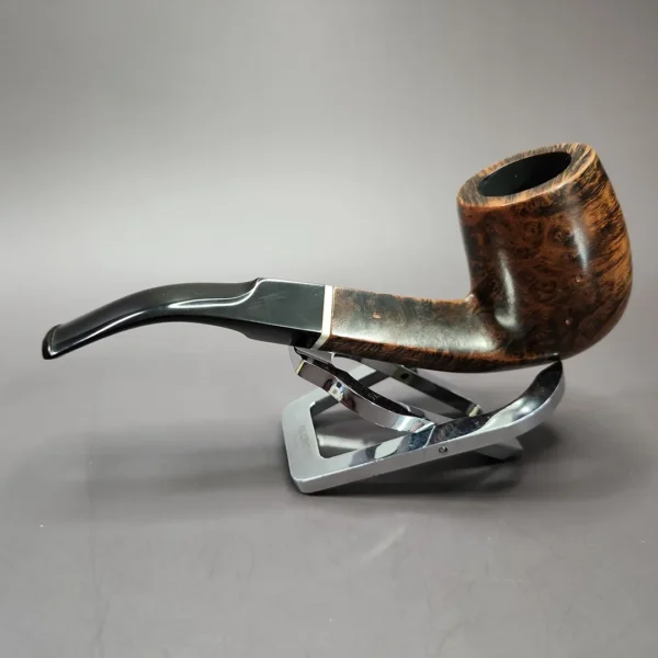 Chacom Etoile 101 Smooth Bent Billiard Estate Briar Pipe, French Estates - Image 6
