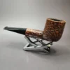 Ser Jacopo S1 Sandblasted Billiard Estate Briar Pipe, Italian Estates - Image 6