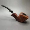 Unknown Partially Sandblasted Freehand Estate Briar Pipe, Danish Estates - Image 6