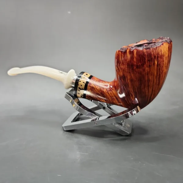 Nording Extra Grade 1 Smooth Freehand Estate Briar Pipe, Danish Estates - Image 6