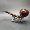 HS Studio Signature Bamboo Acorn Estate Briar Pipe, Unsmoked - Image 6