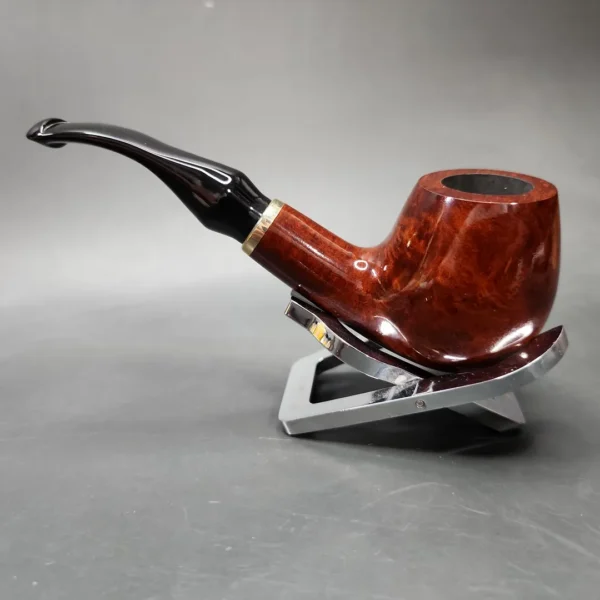 Vauen 6861 Smooth Bent Brandy Estate Briar Pipe, Unsmoked, 9mm - Image 6