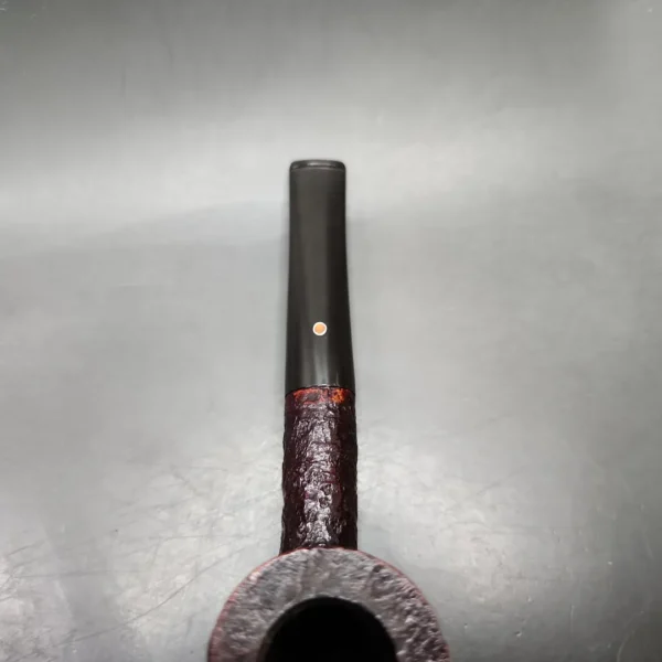 Ashton Pebble 2006  Grain XX Sandblasted Poker Estate Briar Pipe, English Estates - Image 6