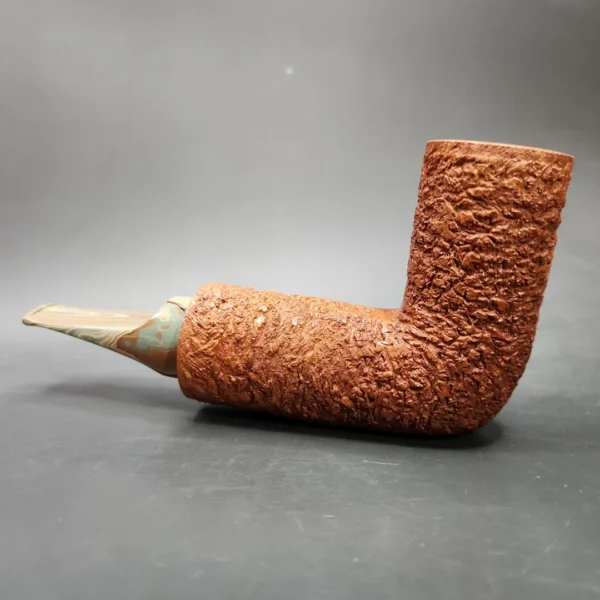 2016 Laughing Moon Reverse Calabash Stack Handmade Briar Pipe, Unsmoked - Image 6