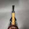 HS Studio Signature Smooth Acorn w/ Bamboo Estate Briar Pipe, Unsmoked - Image 6