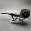 Sasieni 4 Dot Ruff Root Dark Prince Estate Briar Pipe, Unsmoked - Image 6