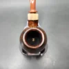 Andrey Kharitonov Smooth Egg w/ Mammoth Handmade Briar Pipe, New - Image 6
