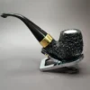 Barling Bent Billiard African Block Meerschaum Pipe, Unsmoked - Image 7