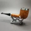 Peterson 2000 106 Silver Cap Smooth Natural Estate Briar Pipe, Unsmoked - Image 7