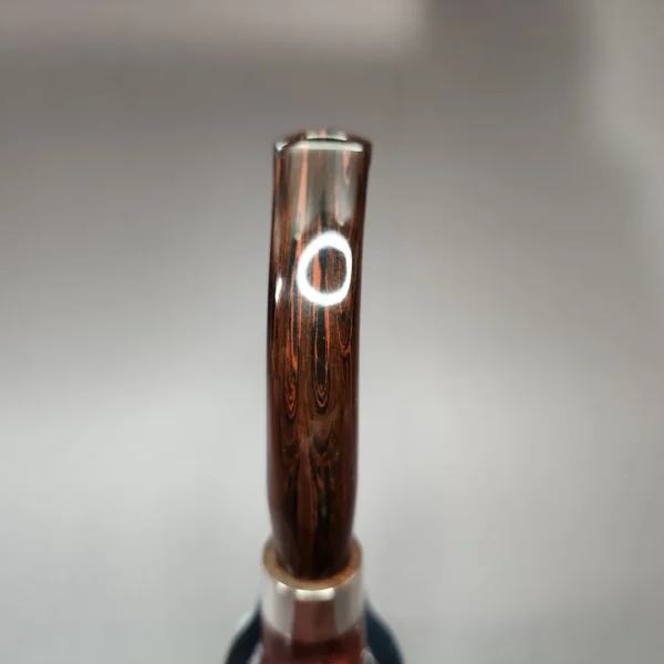 Savinelli Club 614 Sandblasted Bent Billiard Estate Briar Pipe, Italian Estates - Image 7