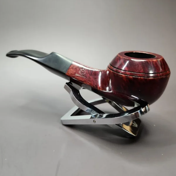GBD Popular 56071 Smooth Bent Bulldog Estate Briar Pipe, Unsmoked - Image 7