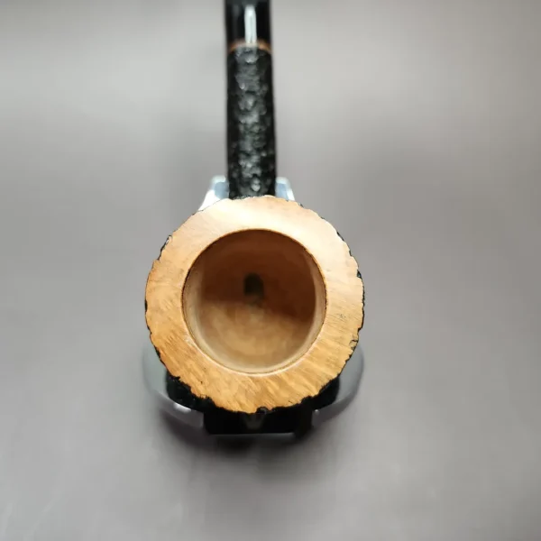 Neal Monier Rusticated Pot Handmade Briar Pipe, Unsmoked - Image 7